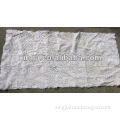 top quality natural white color tianjin lamb fur plate